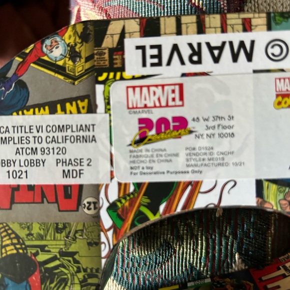 Marvel POP collection Wall hanging. letter “S” multiple characters. - Picture 3 of 7